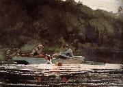 Winslow Homer The final hunting trip oil